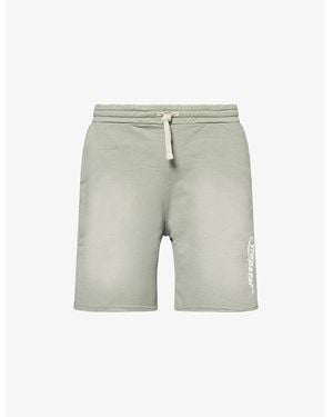 Trapstar Hyperdrive Faded Cotton Shorts - Grey