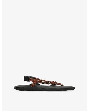 FLOWZE Flò Woven Sandals - Brown