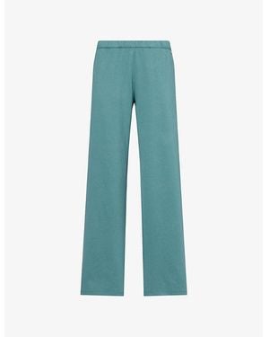 Vuori Halo Modern Straight-Leg Stretch-Woven Jogging Bottoms - Blue
