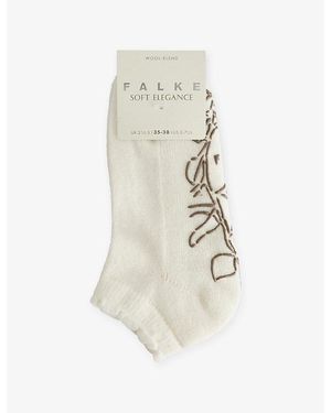FALKE Soft Elegance Trainer Socks - Natural