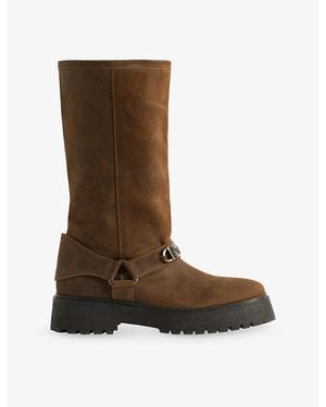 Zadig & Voltaire Angie Suede Boots - Brown