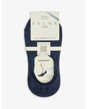 FALKE Step Cotton-Blend Socks - Blue