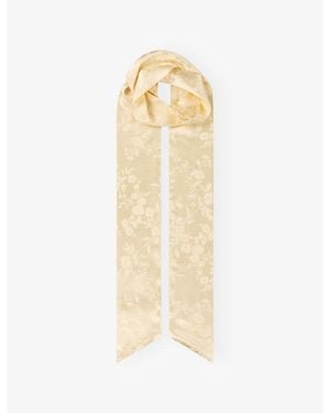 OMNES Scarlett Jacquard Woven Scarf - Metallic