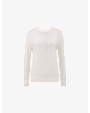 House Of Cb Rochelle Wool And Cashmere Jumper - White
