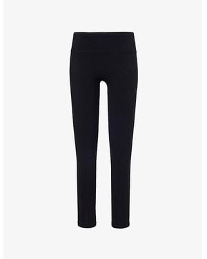 The Couture Club High-Rise Slim-Fit Stretch-Woven Leggings - Blue