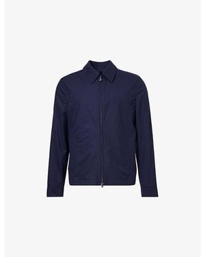 Corneliani Tropica 170S Zipped Virgin-Wool Jacket - Blue