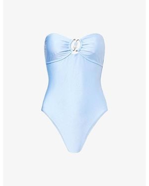 Seafolly Palermo Ring Swimsuit - Blue