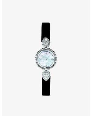 Boucheron Wa015701 Serpent Bohème Stainless-Steel And 0.56Ct Diamond Quartz Watch - White