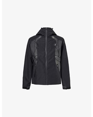 Trapstar Irongate All Terrain Hooded Woven Jacket - Blue