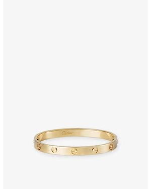 Cartier Gold Love 18ct -gold Bangle Bracelet - Natural