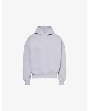 Seventh V2 Dropped-Shoulder Cotton-Blend Hoody - Purple