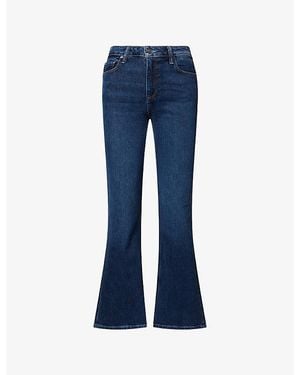 PAIGE Sofia Flared-Leg Denim Jeans - Blue