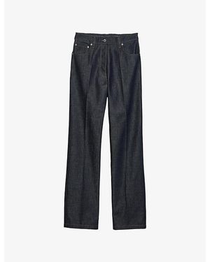 Prada Straight-Leg Five-Pocket Denim Jeans - Blue