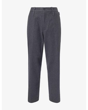 Craig Green Uniform Brushed Wool Trousers - Blue