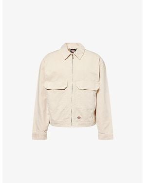 Dickies Fort Smith Cotton-Canvas Trucker Jacket - Natural