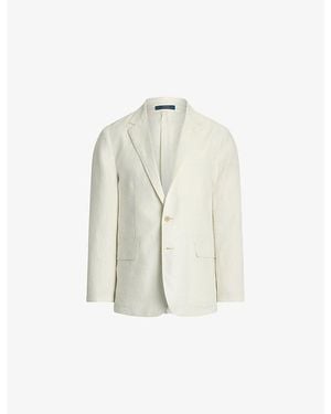 Polo Ralph Lauren Soft Modern-Fit Linen Suit Jacket - White
