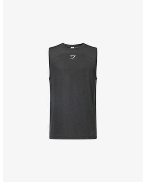 GYMSHARK Seamless Sleeveless Woven Top - Black