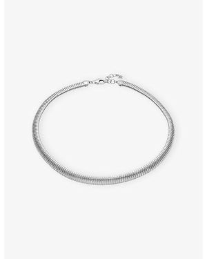 Sif Jakobs Riva Rhodium-Plated Sterling- Necklace - White
