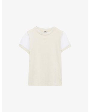Loewe Stretch-Cotton Anagram T-Shirt - White