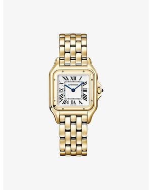 Cartier Crwjpn0085 Panthère De Medium 18Ct- And Diamond Quartz Watch - Metallic
