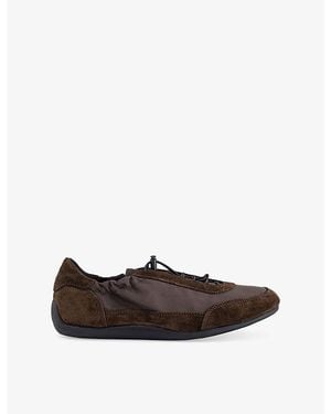 Vagabond Shoemakers Hollie Suede And Mesh Sneakers - Brown