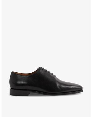 Reiss Mead Lace-Up Formal Leather Shoes - Black
