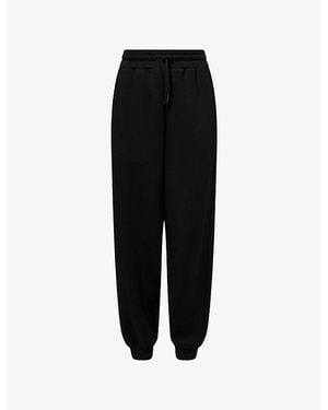 Now You Live Uppingham Relaxed-Fit Modal-Blend Jogging Bottoms - Black
