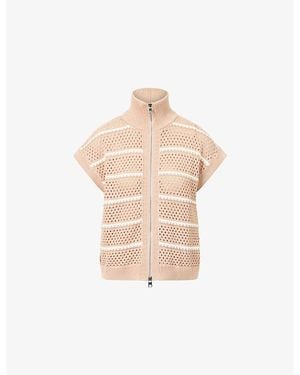 Varley Haney Textured Cotton Vest - Natural
