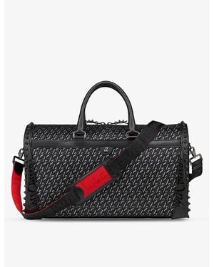 Christian Louboutin Sneakender Studded Leather Duffle Bag - Black