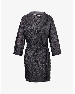 Max Mara Cube Arianna Belted Shell Jacket - Black