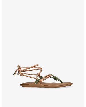 FLOWZE Flò Twin Woven Sandals - Natural