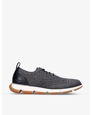 Cole Haan 4 Zerogrand Stitchlite Wool Knit Oxford Sneakers - Gray