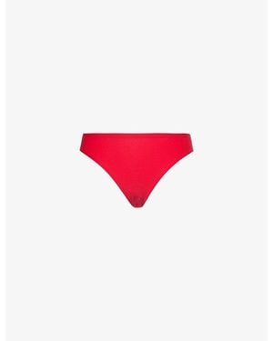 Chantelle Soft String Stretch-Woven Thong - Red