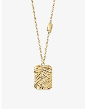 Astley Clarke Vermeil Terra Cherished 18Ct-Plated Vermeil Pendant Necklace - Metallic