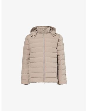 Arne Technical Padded Shell-Down Jacket - Natural