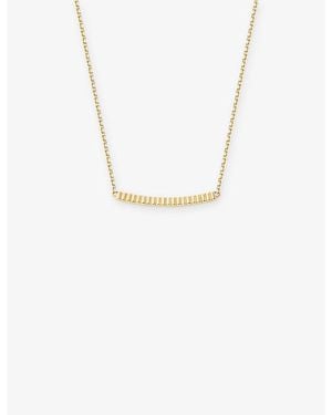 Boucheron Quatre Grosgrain 18Ct- Pendant Necklace - Metallic