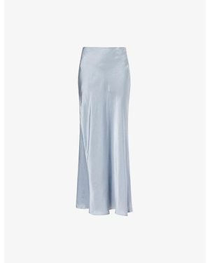 Dissh Colette Silk Maxi Skirt - Blue