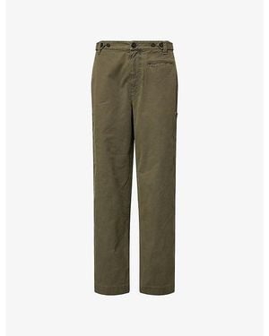 JW Anderson Cotton Cargo Trousers - Green