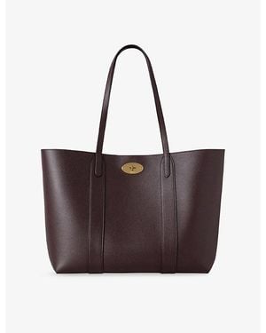 Mulberry Bayswater Leather Tote Bag - Brown