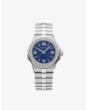 Chopard 298617-3002 Alpine Eagle Stainless-Steel And 0.57Ct Diamond Automatic Watch - Blue