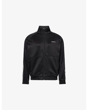 Carhartt Bolar Striped Woven Track Jacket - Black