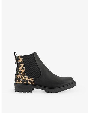 Blowfish Raffal Faux-Leather Chelsea Boots - Black