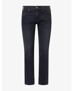 PAIGE Federal Straight-Leg Denim Jeans - Blue