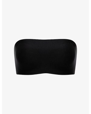 Chantelle Soft Stretch Smooth Padded Bandeau Bra - Black