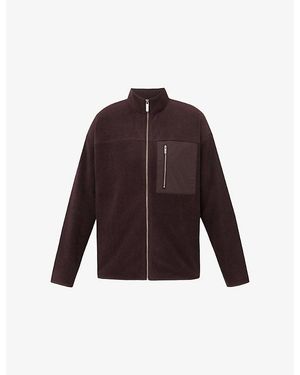 Sweaty Betty Mallow Zip-Through Fleece Jacket - Purple