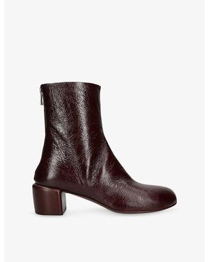 Officine Creative Flore 012 Leather Boots - Brown