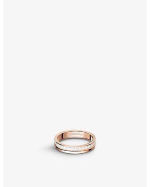 Boucheron Quatre Edition 18Ct- And Ceramic Wedding Band - Metallic