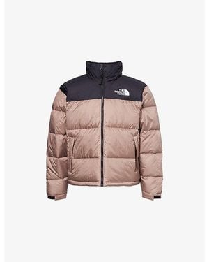 The North Face 1996 Retro Nuptse Embroidered-Logo Shell-Down Jacket - Pink