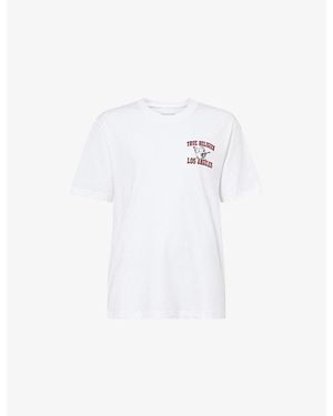 TRUE RELIGION Buddha Logo-Print Cotton T-Shirt - White