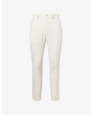 J.Lindeberg Elof Straight-Leg Woven Trousers - White